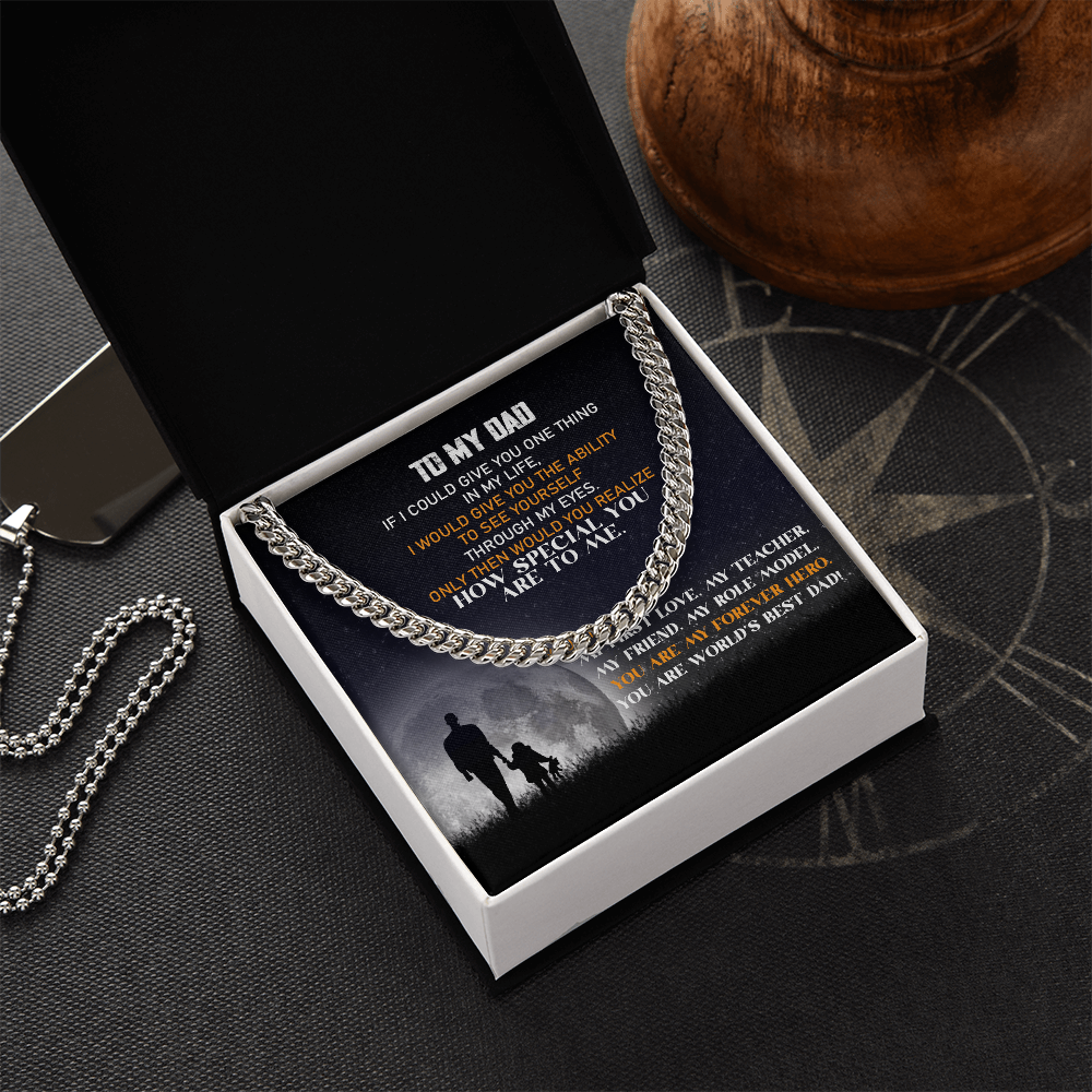 To My Dad | Cuban Link Chain