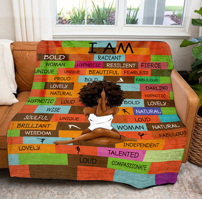 I Am | Fleece Blanket