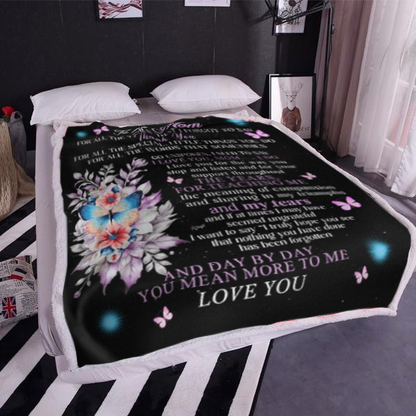 To My Mom | Fleece Blanket