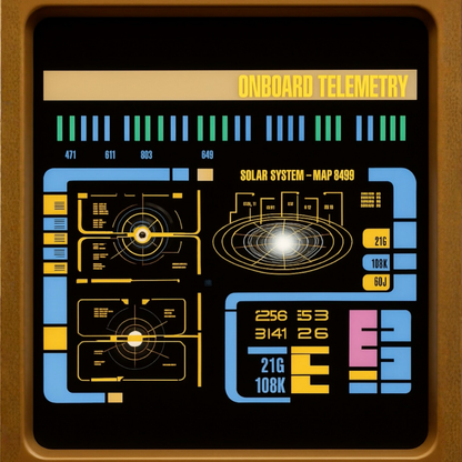 LCARS Animated Star Trek Live Wallpaper (iPhone & Android)