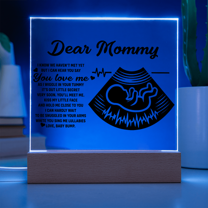 Dear Mommy | Square Acrylic Plaque