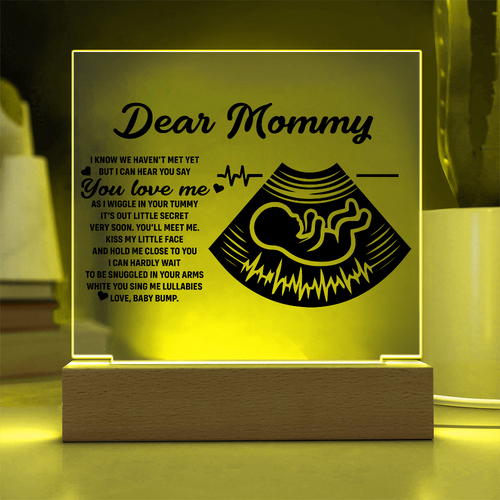 Dear Mommy | Square Acrylic Plaque