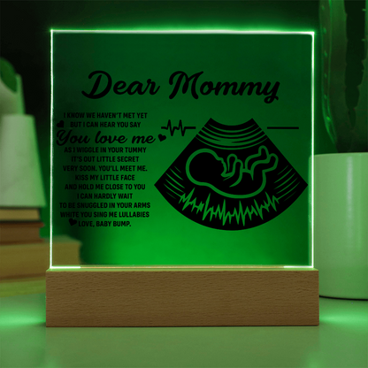 Dear Mommy | Square Acrylic Plaque