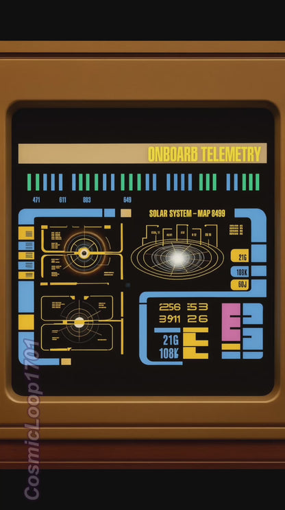 LCARS Animated Star Trek Live Wallpaper (iPhone & Android)
